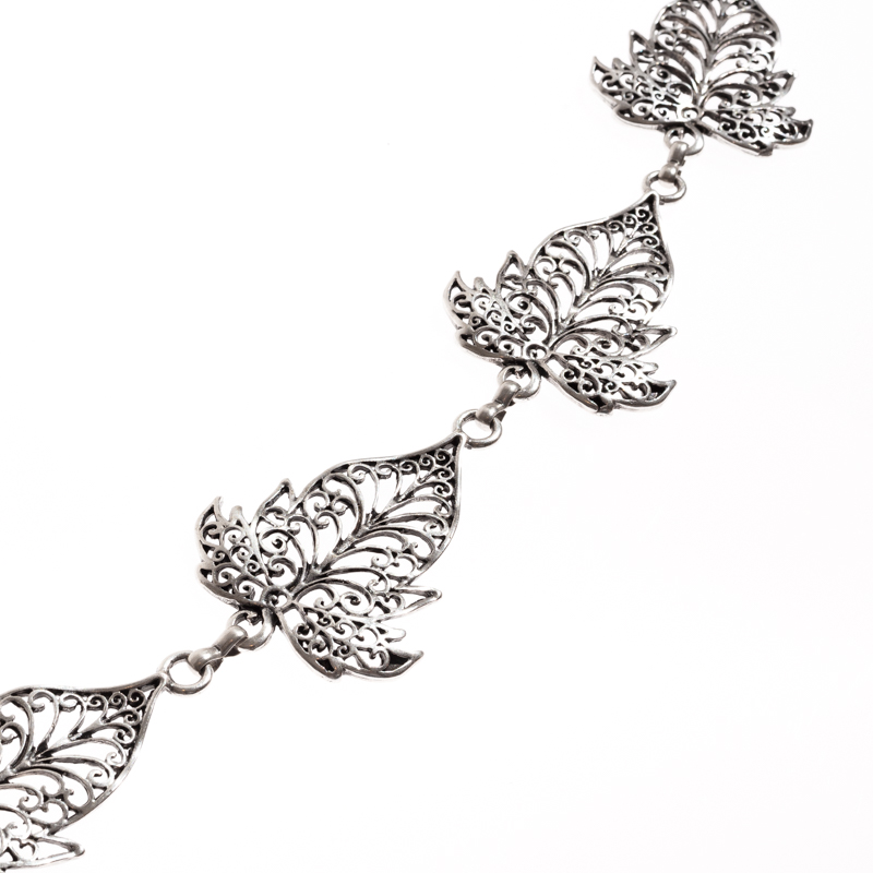 [C-5327-2] Kettengürtel Hüftgürtel Avalon silber- oder messingfarben (messing)