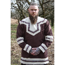 Keltische Tunika mit Besatz - Gewand für Mittelalter, Larp und Reenactment