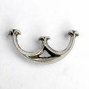 Beschlag für Nierentasche klein - Replik Mittelalter Schmuck