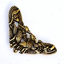 Mittelalterlicher Beschlag für Buchecken - Replik Mittelalter Schmuck