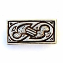 Verbinder für 2 cm Mittelalter Gürtel  - Replik nach Spätmittelalter Motiven