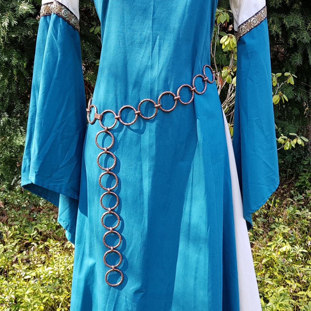 [C-5334-4] Kettengürtel Hüftgürtel Scania - silber-, messing oder kupferfarben (kupfer)