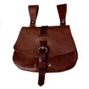 Frühmittelalter Tasche aus Leder