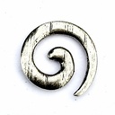 Spiral-Haken Mantelverschluss