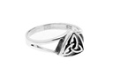 Taliesin Silber 925 Ring im keltischen Stil - Schmuck Accessoire für Historische Gewandungen, Reenactment und Liverollenspiel