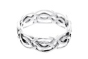 Lian Silber 925 Ring im keltischen Stil - Schmuck Accessoire für Historische Gewandungen, Reenactment und Liverollenspiel