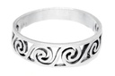 Morgaine Silber 925 Ring im keltischen Stil - Schmuck Accessoire für Historische Gewandungen, Reenactment und Liverollenspiel