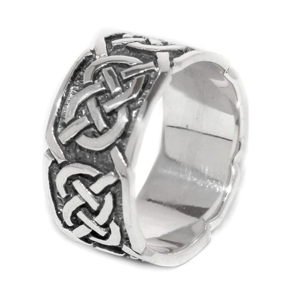 [WDr96-001] Lugh Silber 925 Ring im keltischen Stil - Schmuck Accessoire für Historische Gewandungen, Reenactment und Liverollenspiel (14 / 44)