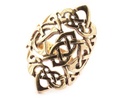 Rigani Bronze Ring im keltischen Stil - Schmuck Accessoire für Historische Gewandungen, Reenactment und Liverollenspiel