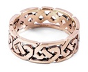 Svana Bronze Ring im keltischen Stil - Schmuck Accessoire für Historische Gewandungen, Reenactment und Liverollenspiel