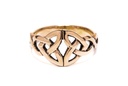 Nanina Bronze Ring im keltischen Stil - Schmuck Accessoire für Historische Gewandungen, Reenactment und Liverollenspiel