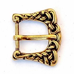 Angelsächsische Schnalle - für 2 cm-Gürtel
