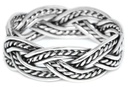 Wikingerring Thorngard Silber 925 - Schmuck Accessoire für Historische Gewandungen, Reenactment und Liverollenspiel
