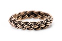 Wikingerring geflochten, Laird Bronze - Schmuck Accessoire für Historische Gewandungen, Reenactment und Liverollenspiel