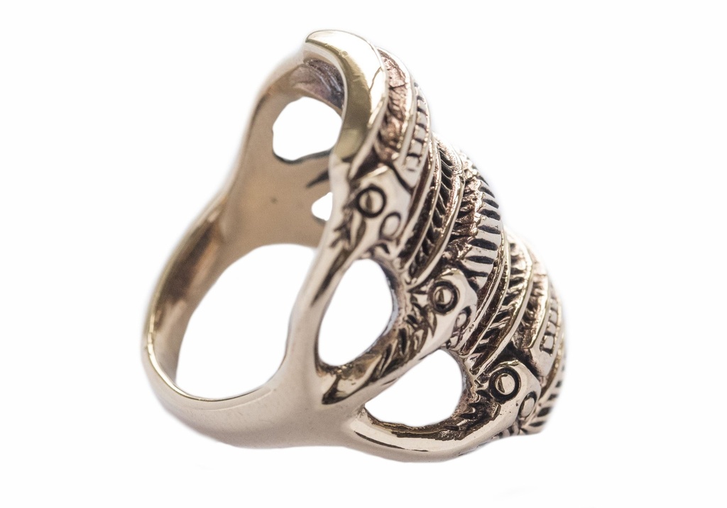 [WK-5147-2015-14 / 44] WINDALF Wikingerring ALVAR aus Bronze – Massiver Kraftring inspiriert von einem historischen Wikingerfund (14 / 44)