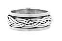 Wikingerring Drehring Igor Silber 925 - Schmuck Accessoire für Historische Gewandungen, Reenactment und Liverollenspiel