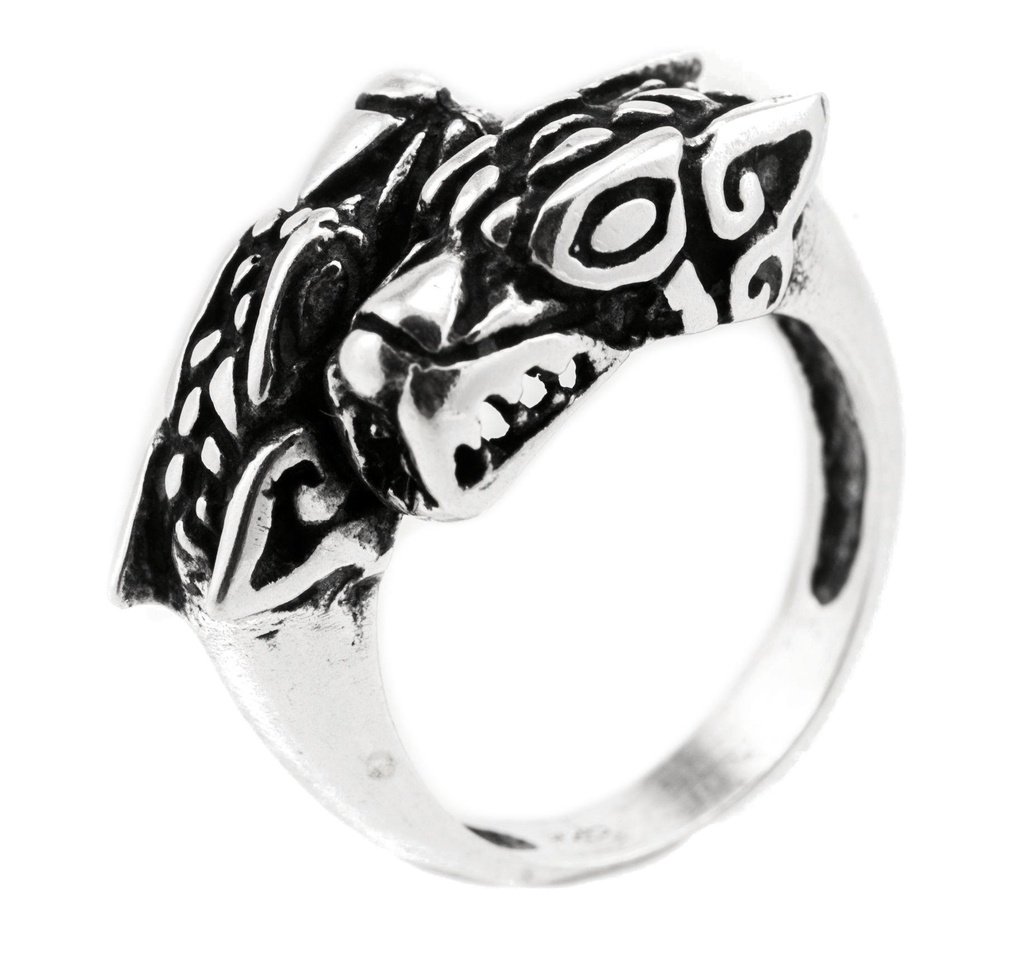 [WK-5168-2015-14 / 44] Wikingerring Fenris Silber 925 - Schmuck Accessoire für Historische Gewandungen, Reenactment und Liverollenspiel (14 / 44)