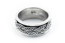 Wikingerring Drehring Aldur Silber 925 - Schmuck Accessoire für Historische Gewandungen, Reenactment und Liverollenspiel