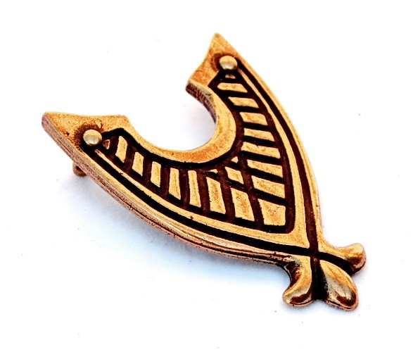 Hochmittelalter-Riemenzunge - für 4,5 cm Gürtel