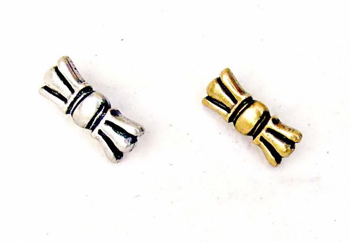 [WK-5408-2015-001] S Mittelalter Gürtelbeschlag Knebel -Zubehör für Gürtel und Lederarbeiten für Reenactment und LARP (Bronzefarben)