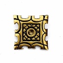 XL Hochmittelalterliche Zierniete -Zubehör für Gürtel und Lederarbeiten für Reenactment und LARP