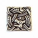 XL Wikinger Zierniete Drache -Zubehör für Gürtel und Lederarbeiten für Reenactment und LARP