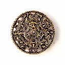 XXL Wikinger Zierniete Borrestil -Zubehör für Gürtel und Lederarbeiten für Reenactment und LARP