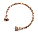 Keltischer Armreif NARISCA aus Bronze Ø 5,6 cm – Latènezeitlicher Frauenschmuck