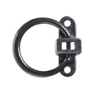 Taschenverschluss Ring Eisenfarben