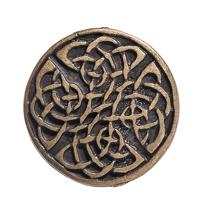 [N-119-21] Celtic Knot 2, Beschlag altmessingfarben