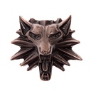 Wolfkopf Lupus, kupferfarbener Beschlag