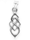 Keltisches Amulett, Anhänger 'Neala - Celtic Harmony' aus Silber 925- Mittelalter, Larp, Reenactment Schmuck
