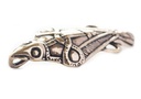 Wikinger Anhänger 'Munin - Odins Rabe' aus Bronze - Mittelalter, Larp, Reenactment Schmuck