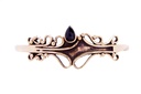 Bronze Armreif 'Iconia' mit Onyx - Bronze- und Silberschmuck für Reenactment, LARP und Fantasie