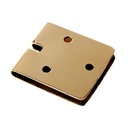 Gürtelblech aus Messing  für Gürtel 3 cm Breite