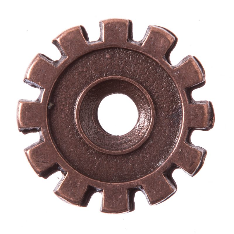 [N-STP-15-4] Wheel, kupferfarbener Beschlag