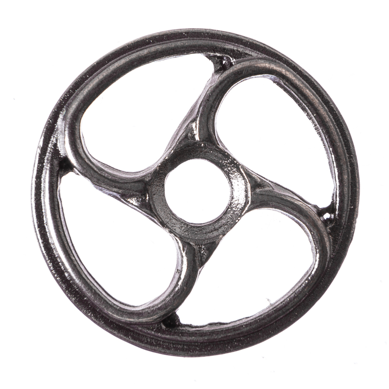 Wheel, eisenfarbener Beschlag