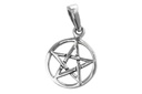 Keltisches Amulett, Anhänger 'Kleiner Pentagrammanhänger' aus Silber 925- Mittelalter, Larp, Reenactment Schmuck