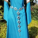 Kettengürtel Y-Gürtel Y-Bastion silberfarben Ypsilongürtel Accessoire für Larp, Mittelalter und Alltag