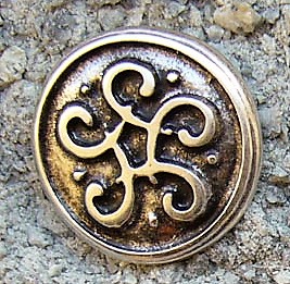 [N-178-1] kleiner keltischer Wirbelknoten, silberfarben