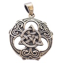 Keltisches Amulett, Anhänger 'Celtic Triad' aus Bronze- Mittelalter, Larp, Reenactment Schmuck