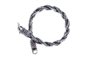 Wikinger Armkette AKUNA aus 925er Silber – 20,5 cm nordische Armkette im Drachenstil