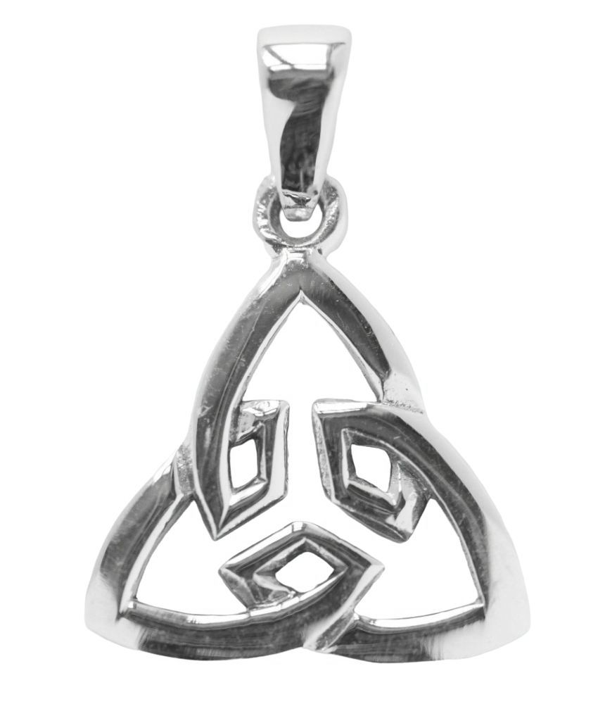 [ac26] Schmuck Anhänger Ciana 2,6 cm – Silber 925 – Keltisches Dreieinigkeits-Amulett für Balance & Schutz