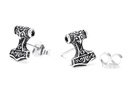 Ohrstecker 'Thori' Thorshammer Silber Schmuck