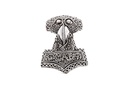 Thorshammer Mjölnir Anhänger 'Thorsan - Schonenhammer' aus Silber 925 - Mittelalter, Larp, Reenactment Schmuck
