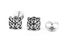 Ohrstecker 'Celtic Merlons' Sterling Silber 925 - Schmuck für Mittelalter, Reenactment und Larp
