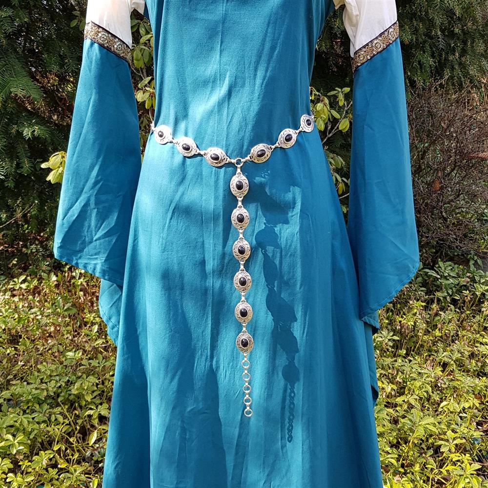 [CY-5325-1] Kettengürtel Y-Gürtel Y-Siran Ypsilongürtel Accessoire für Larp, Mittelalter und Alltag