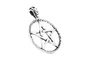 Keltisches Amulett, Anhänger 'Pentagramm Schutzsymbol' aus Silber 925- Mittelalter, Larp, Reenactment Schmuck