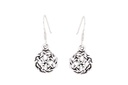 ARIDWEN Ohrringe aus Silber – Keltischer Ohrschmuck Mutter Erde 3 cm