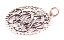 Anhänger LOKIS MIDGARDSCHLANGE aus Bronze – Ragnarök Amulett 3,9 cm Ø